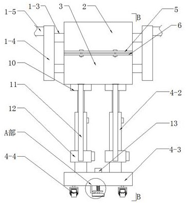 Feeding pipe preheating device of molecular distillation equipment