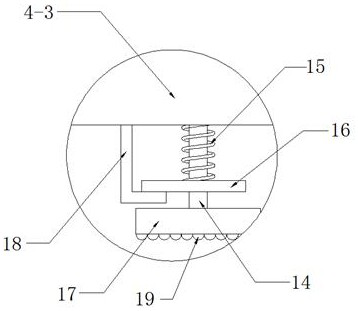 Feeding pipe preheating device of molecular distillation equipment