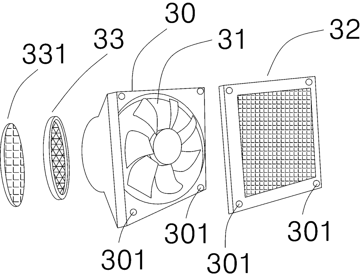 Mechanical workpiece dust-removal device