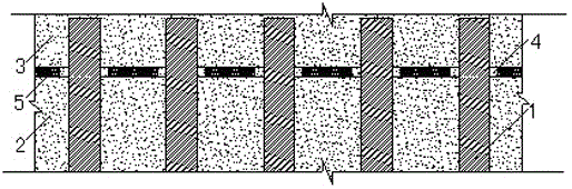 Construction method of integral abutment bridge with dog-bone connection structure