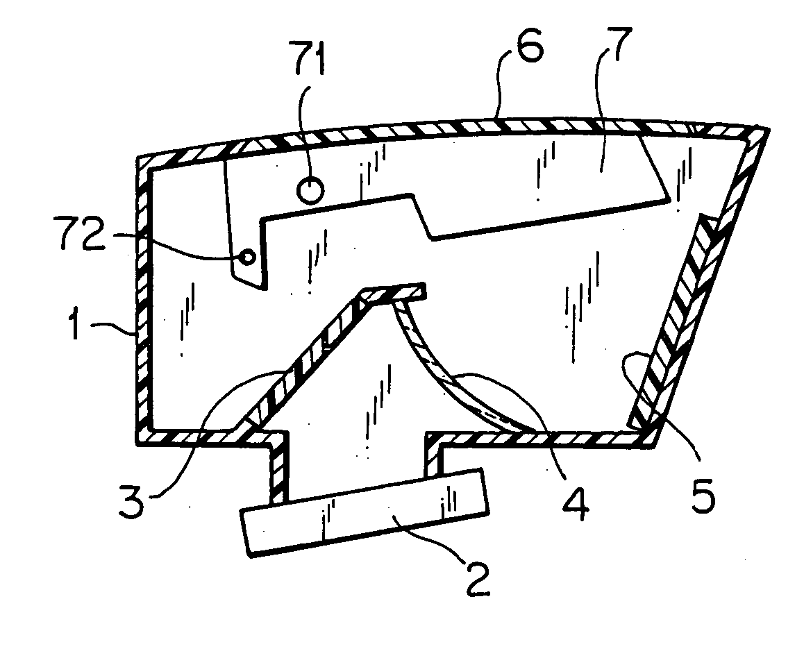 Head-up display device