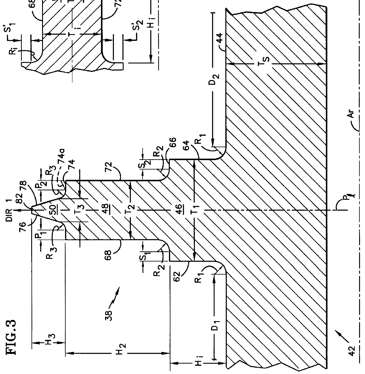 Rotatable seal element for a rotary machine