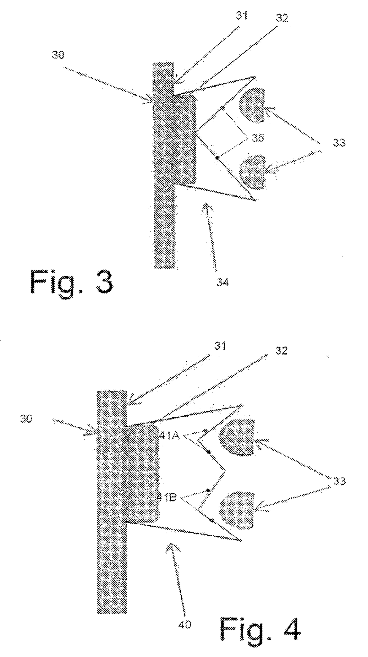 Visual field measuring device and system