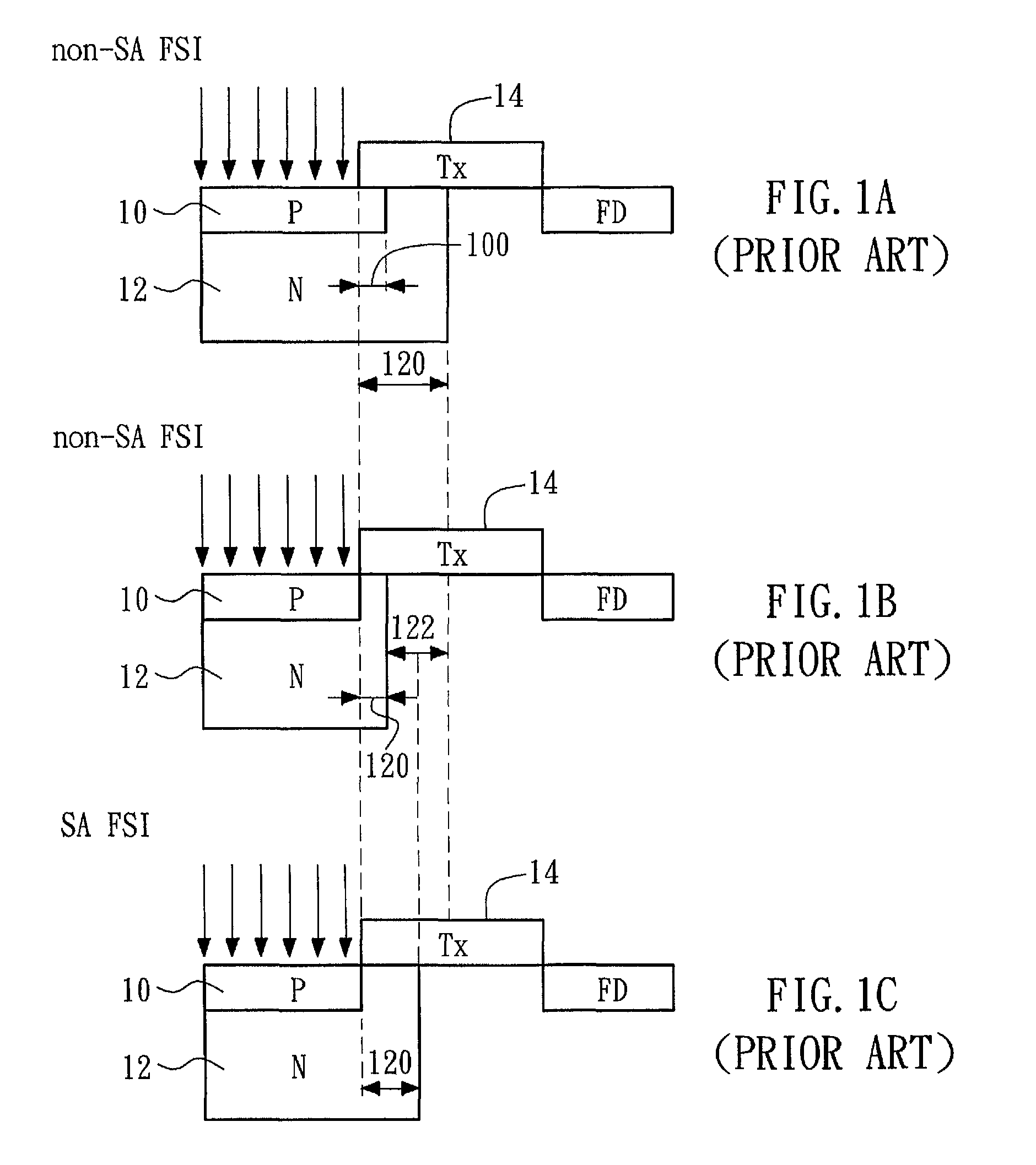 Process of forming a back side illumination image sensor