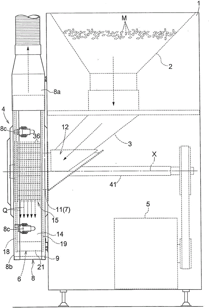 Rice husking device