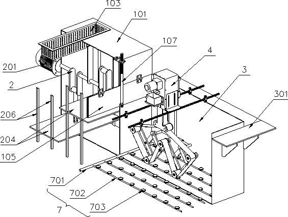 Petrochemical engineering oil-water separation device