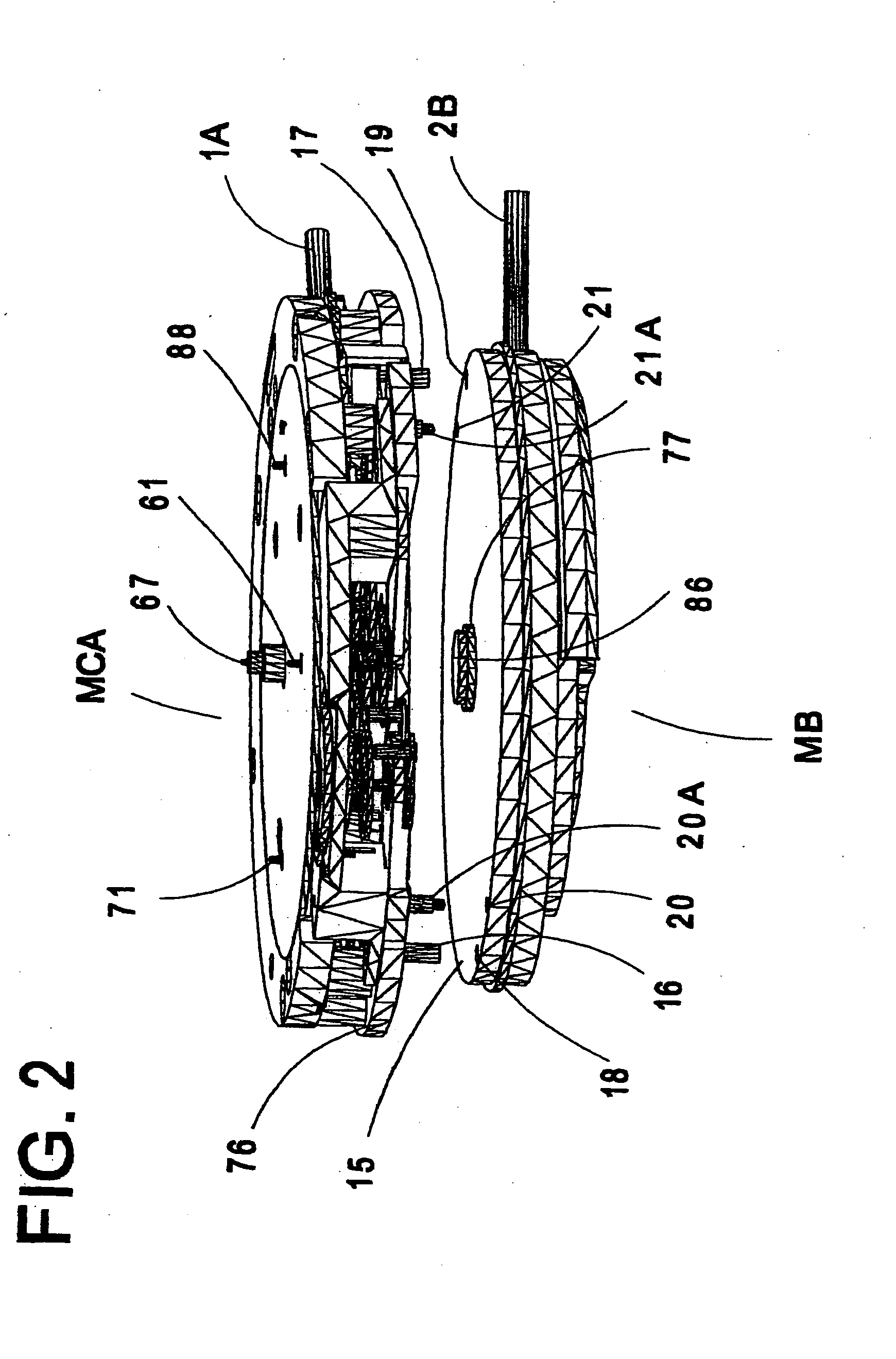 Device comprising a clock movement and a chronograph module