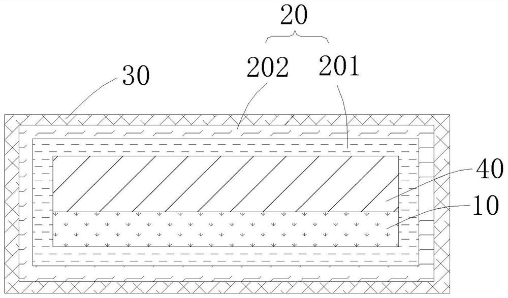 Implantable flexible electronic device and preparation method thereof