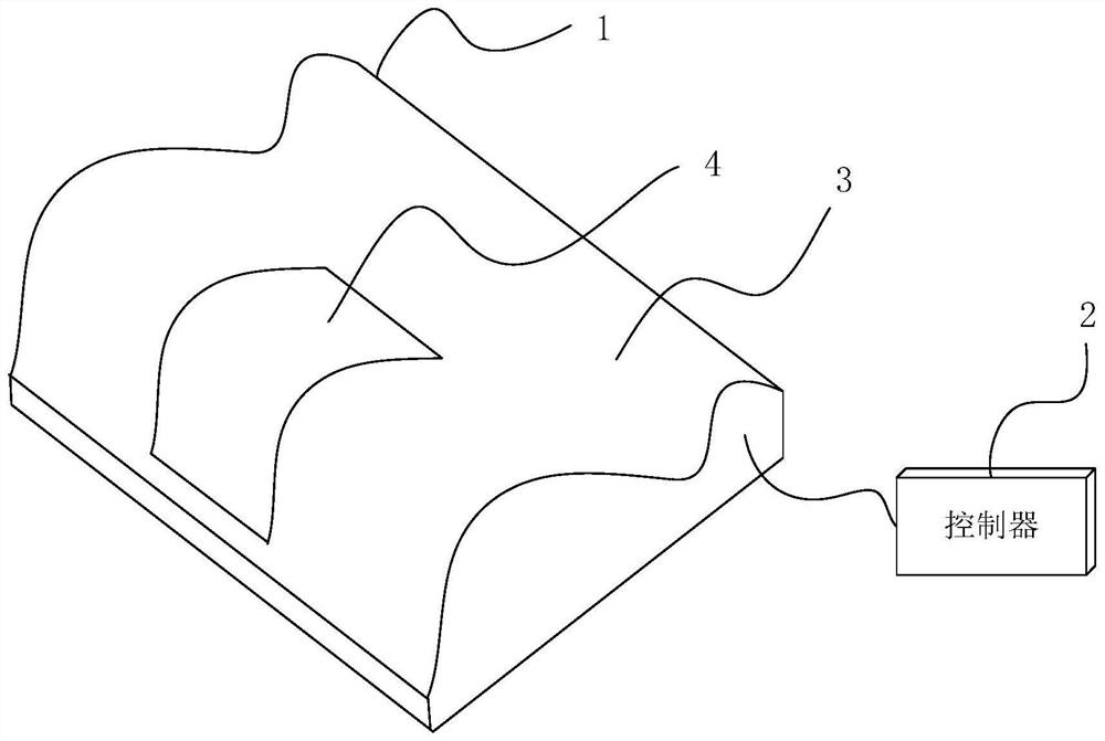 Intelligent pillow with cervical curvature detecting and adjusting functions