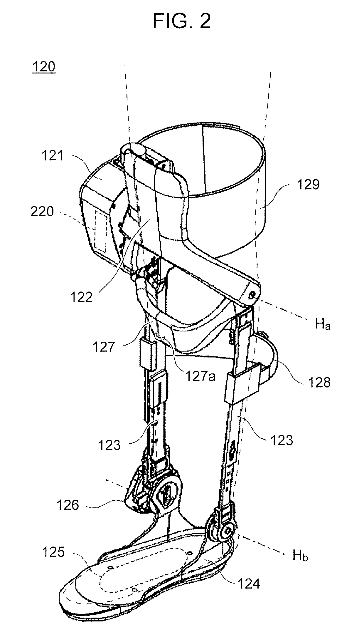 Gait training apparatus