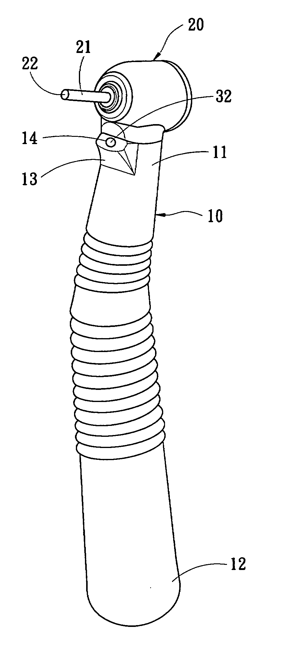 Illuminator for a dental drill