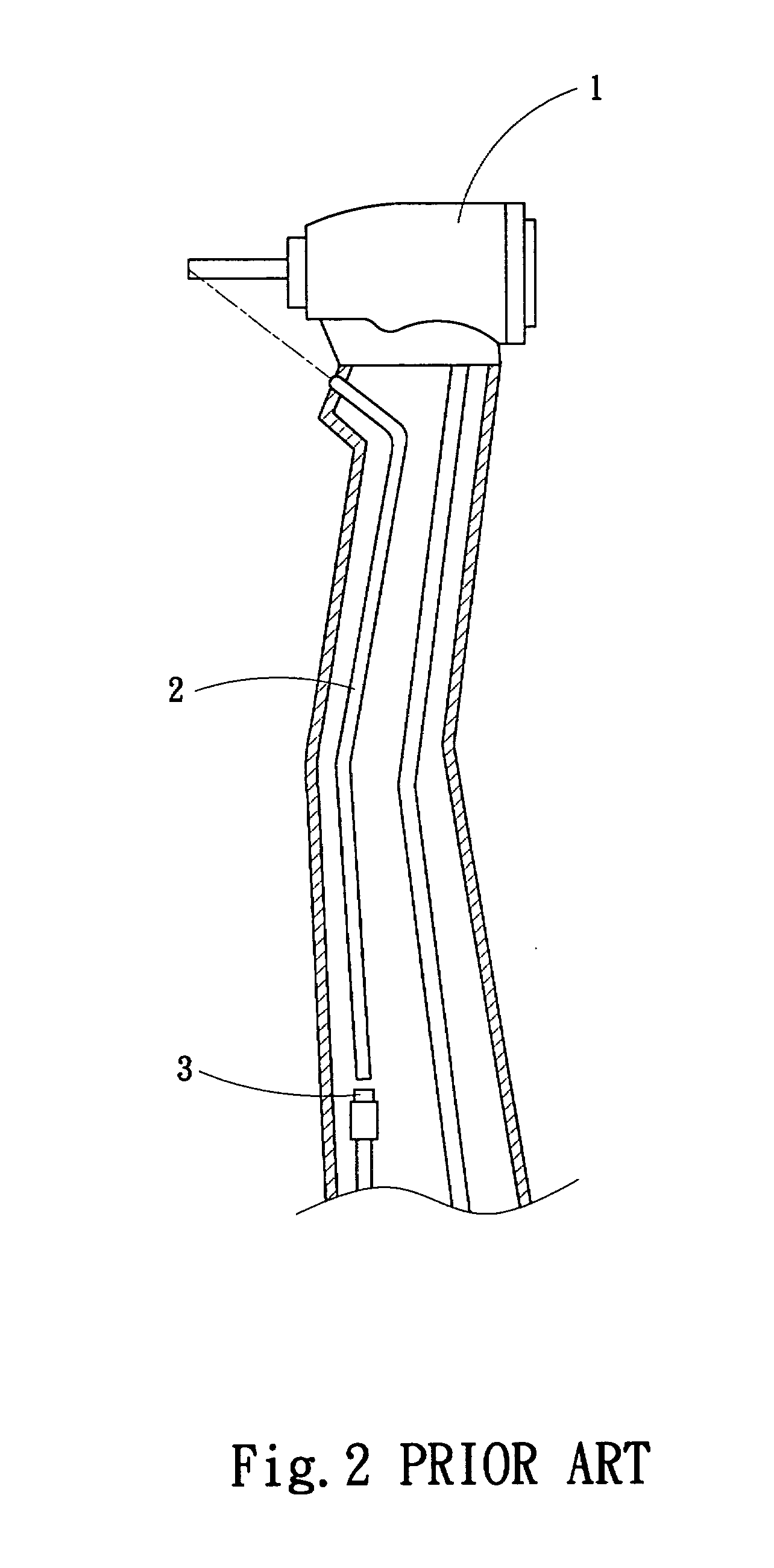 Illuminator for a dental drill