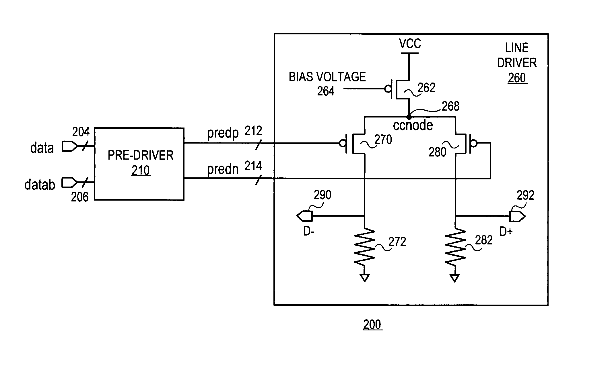 Apparatus and method for a low jitter predriver for differential output drivers