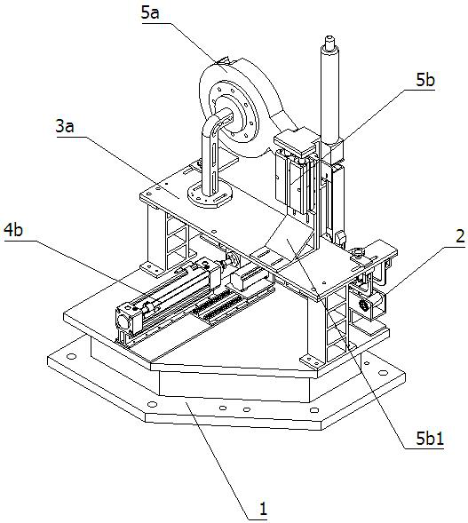 Intelligent welding equipment for engine leg support on front side of engine