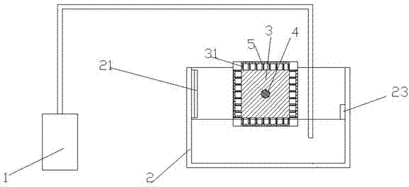 Detachable filtering net grid type medical cotton processing method utilizing shaft height adjusting device