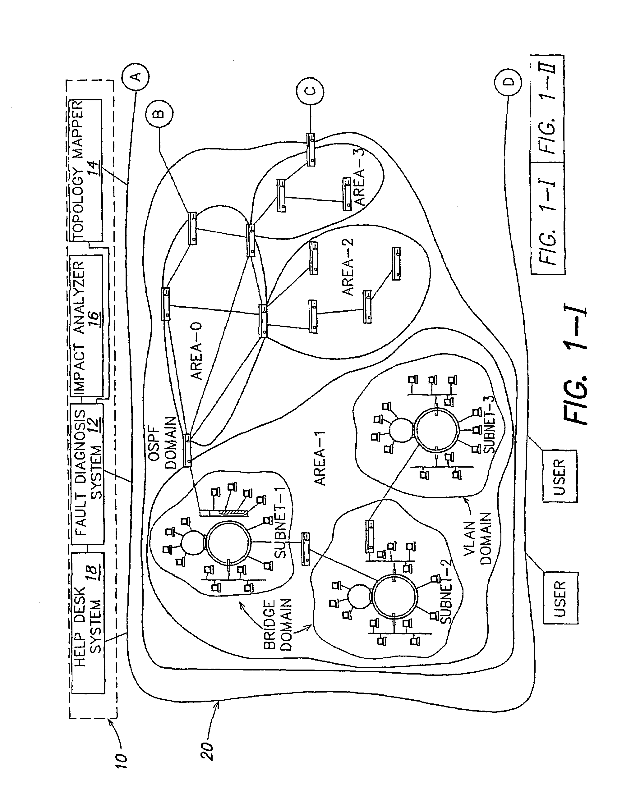 Systems and methods for managing and analyzing faults in computer networks