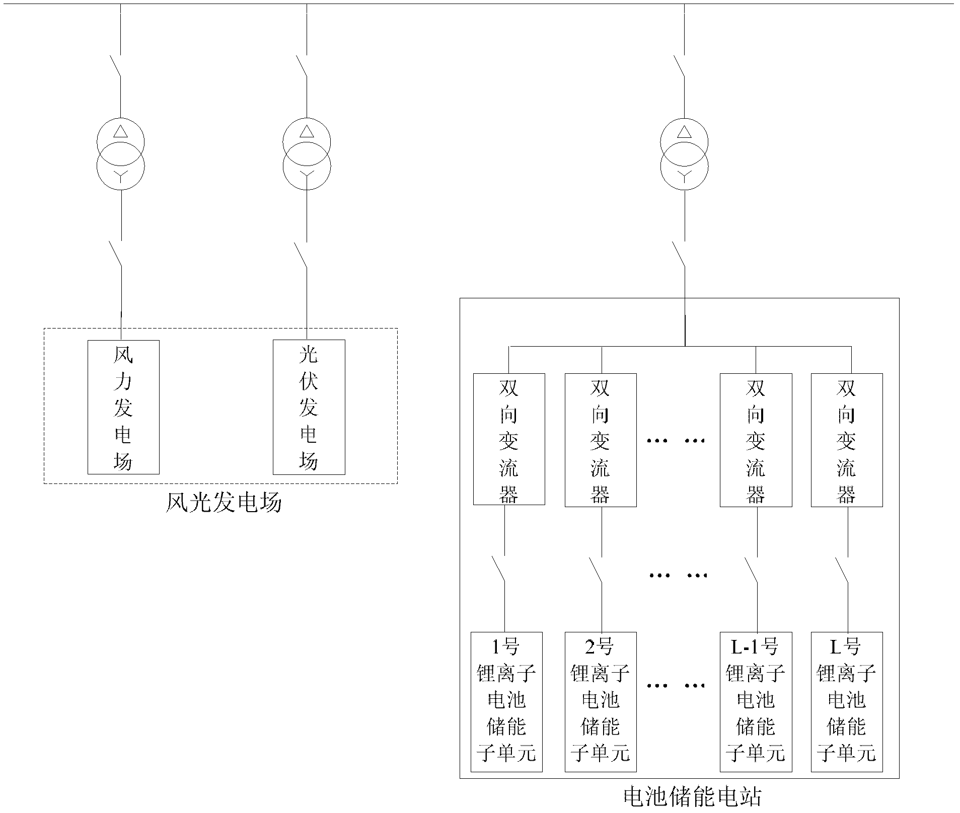 Method and system for causing energy storage power station to smooth wind and photovoltaic power generation fluctuation based on change rate