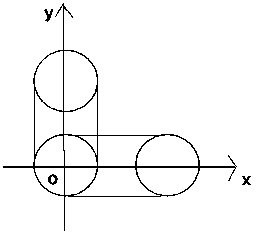 L-shaped slotted hole machining method based on PCB