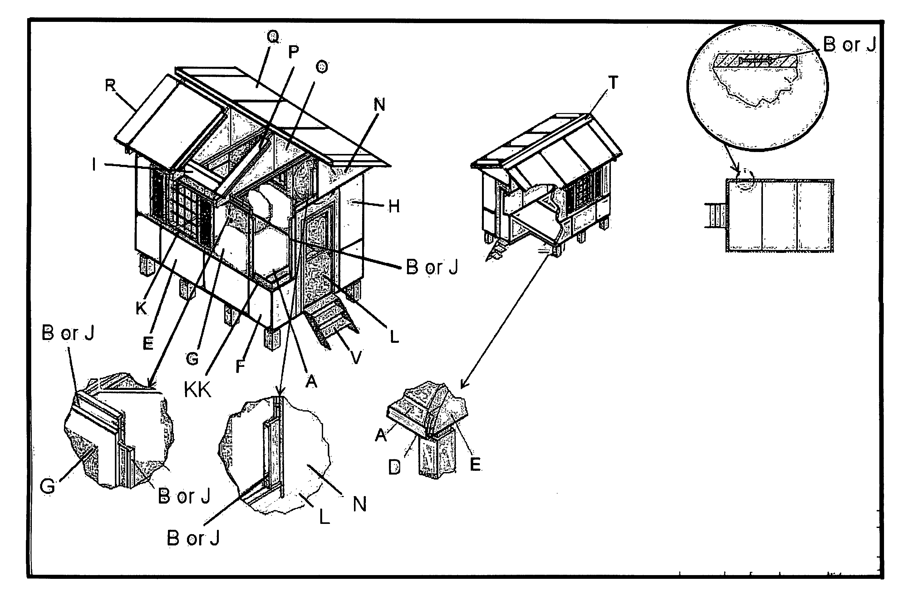 Shelter building