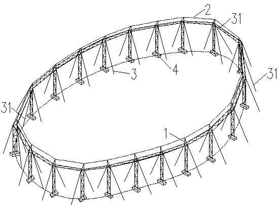 Combined type air-reducing sky curtain and air-reducing method