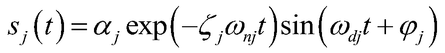 A method for identifying modal parameters of engineering structures with large damping