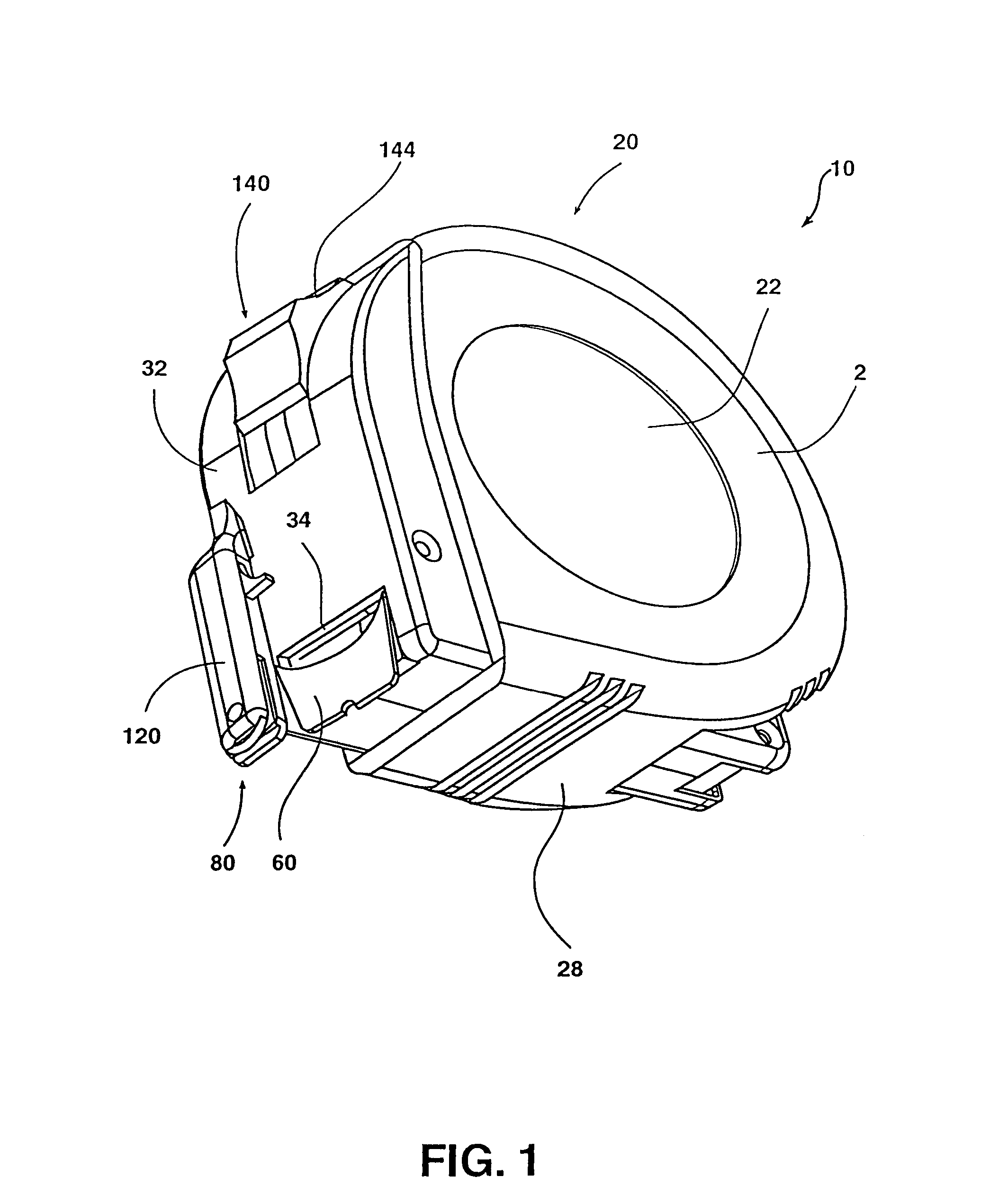 Tape measure that incorporates a chalk line style marking device