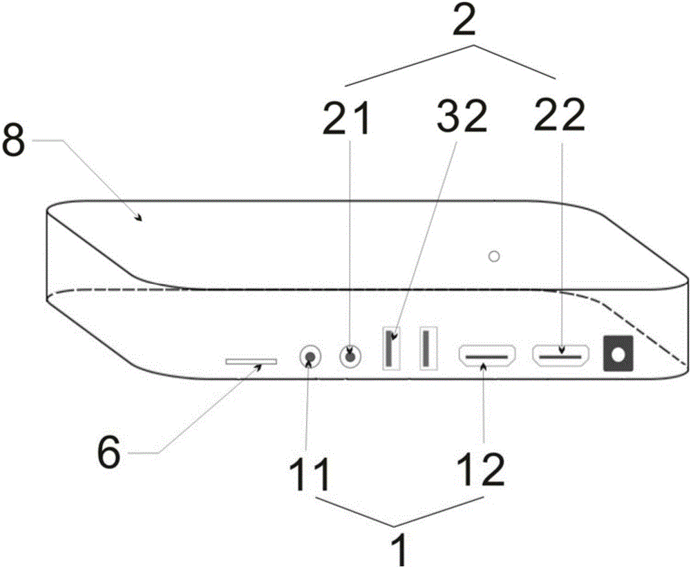 Video-assisted device with posture correcting function and control method of video-assisted device