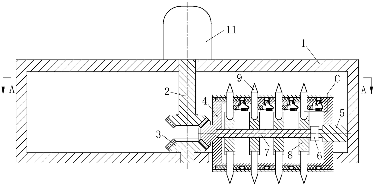 Expressway pavement repair device