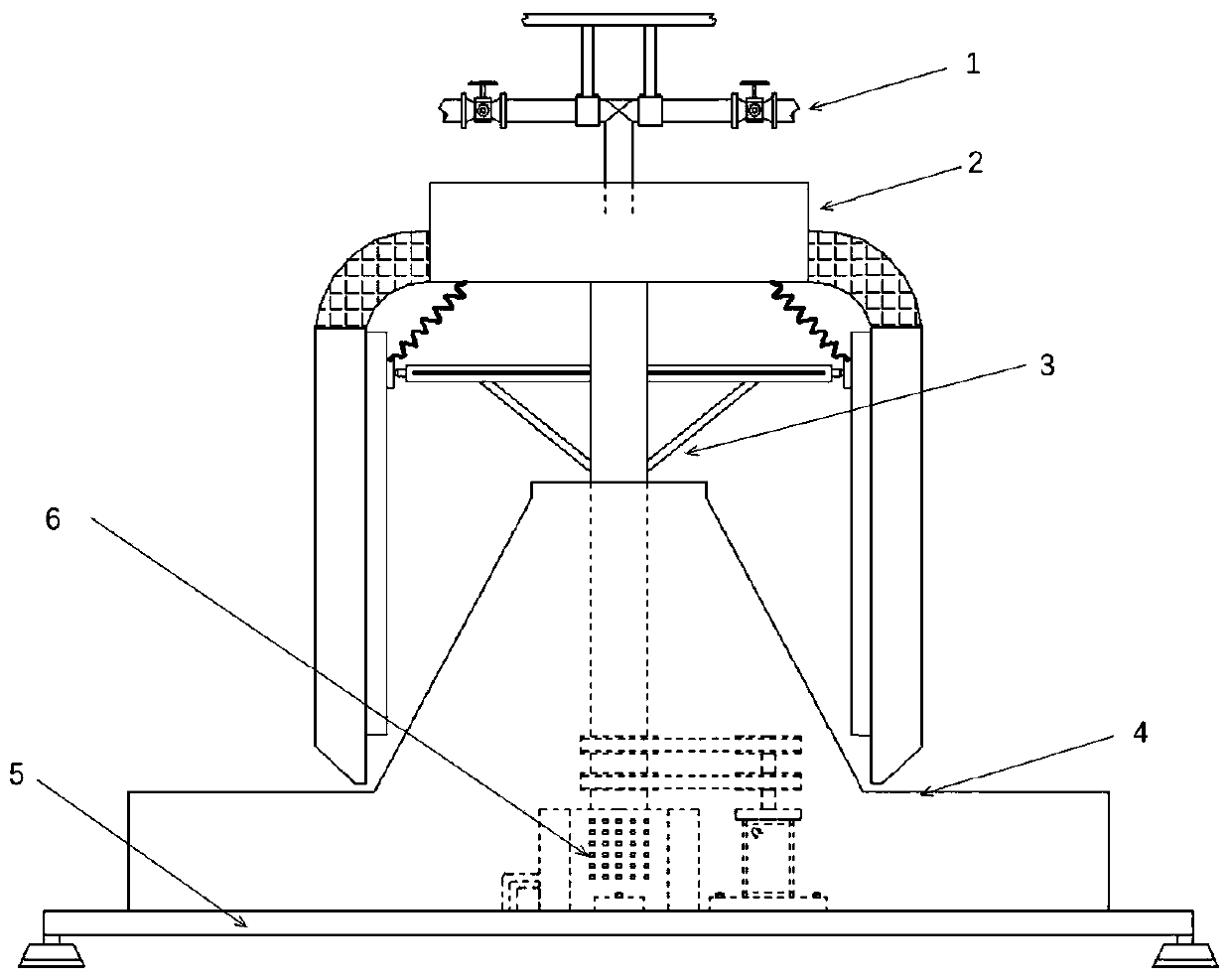 Dry magnetic separator and control method thereof