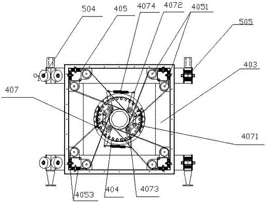 A fully automatic billet stacking machine