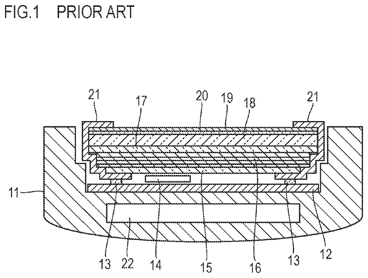 Method for producing optical component, method for producing product including touch sensor, optical component, and touch sensor device