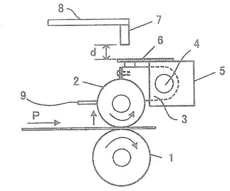 Paper thickness detection device