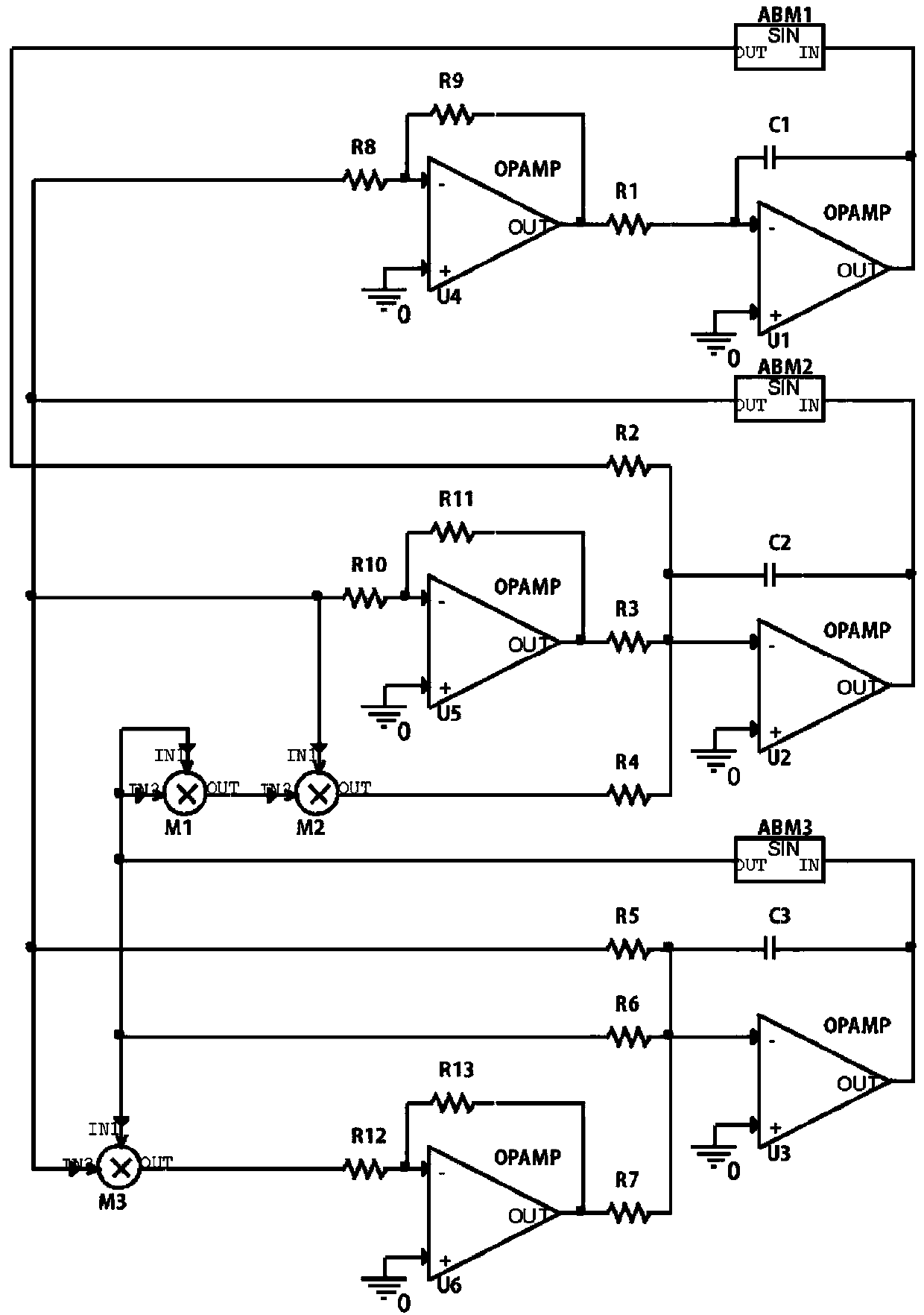 Three-dimensional autonomous memresistive chaotic circuit