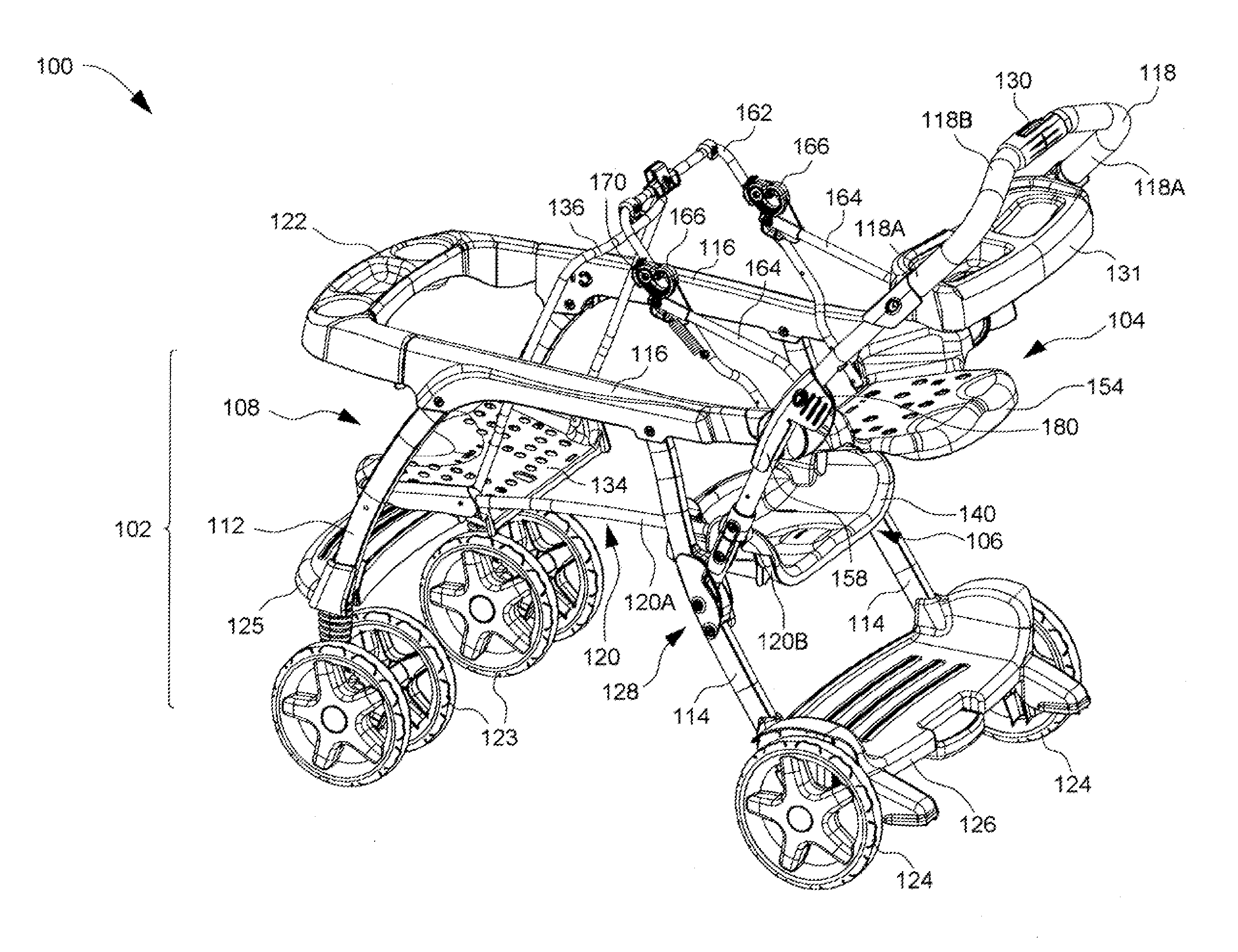 Infant Stroller Apparatus