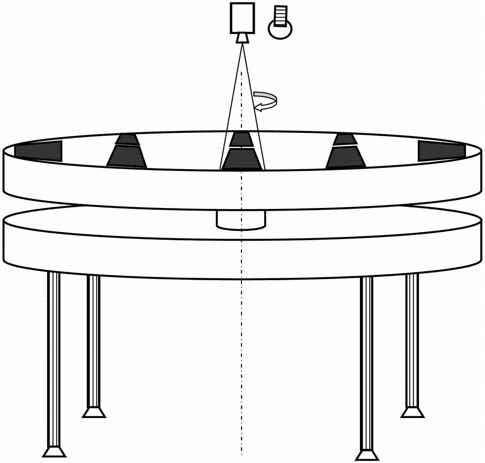 Flow-type high-precision, high-speed particle automatic counting device based on machine vision