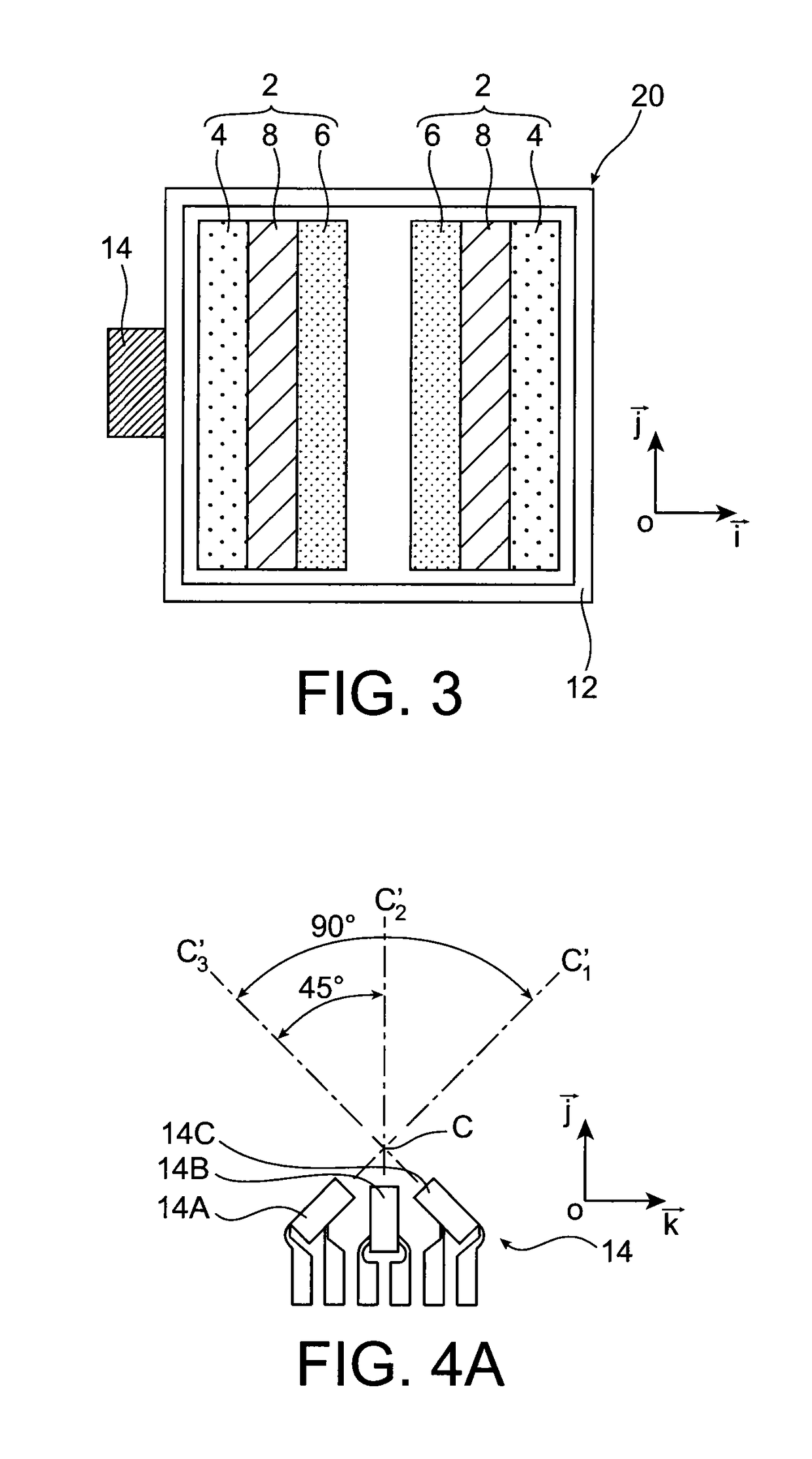 Device for managing an accumulator