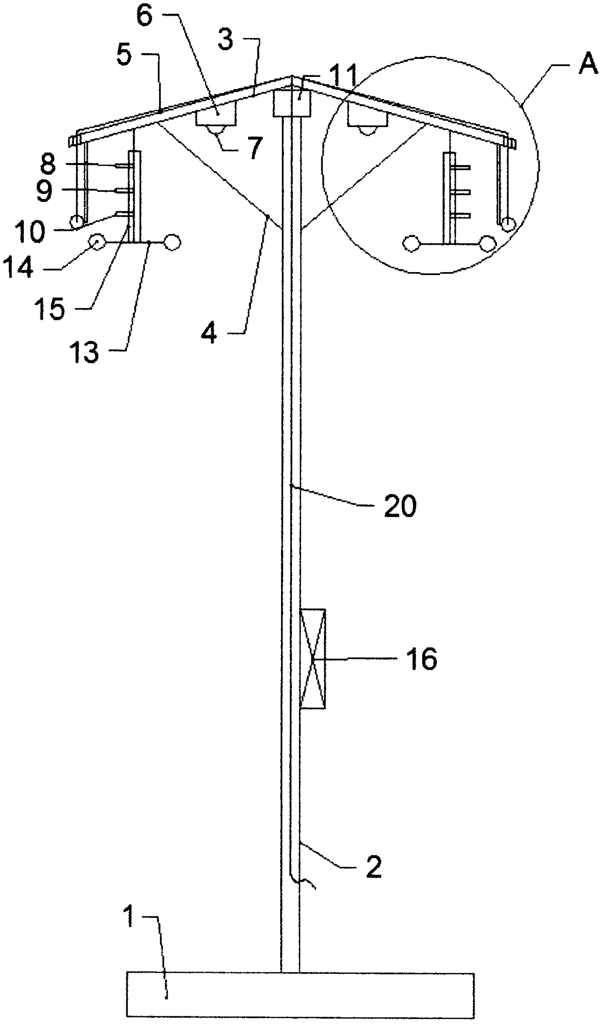 Solar LED street lamp based on Internet of Things