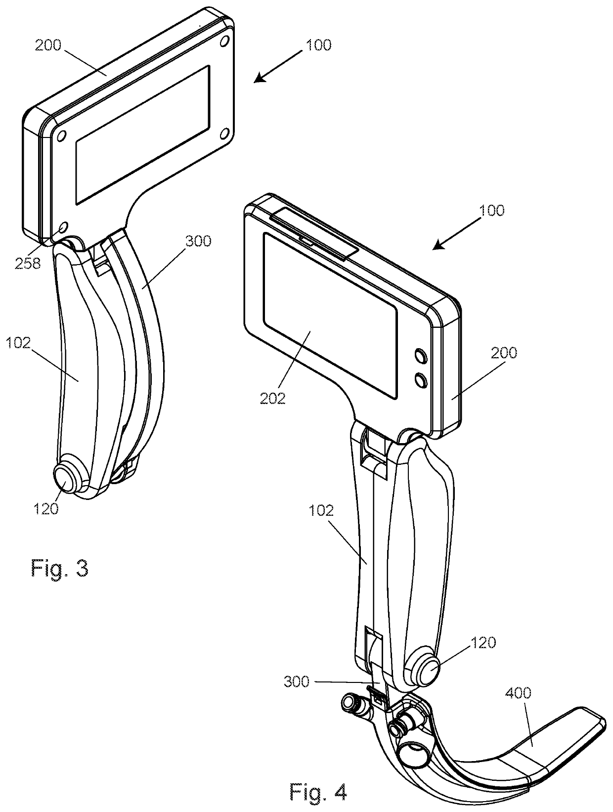 Disposable laryngoscope blade