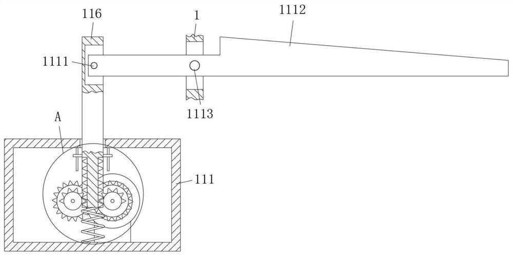 Food drying machine facilitating material turning