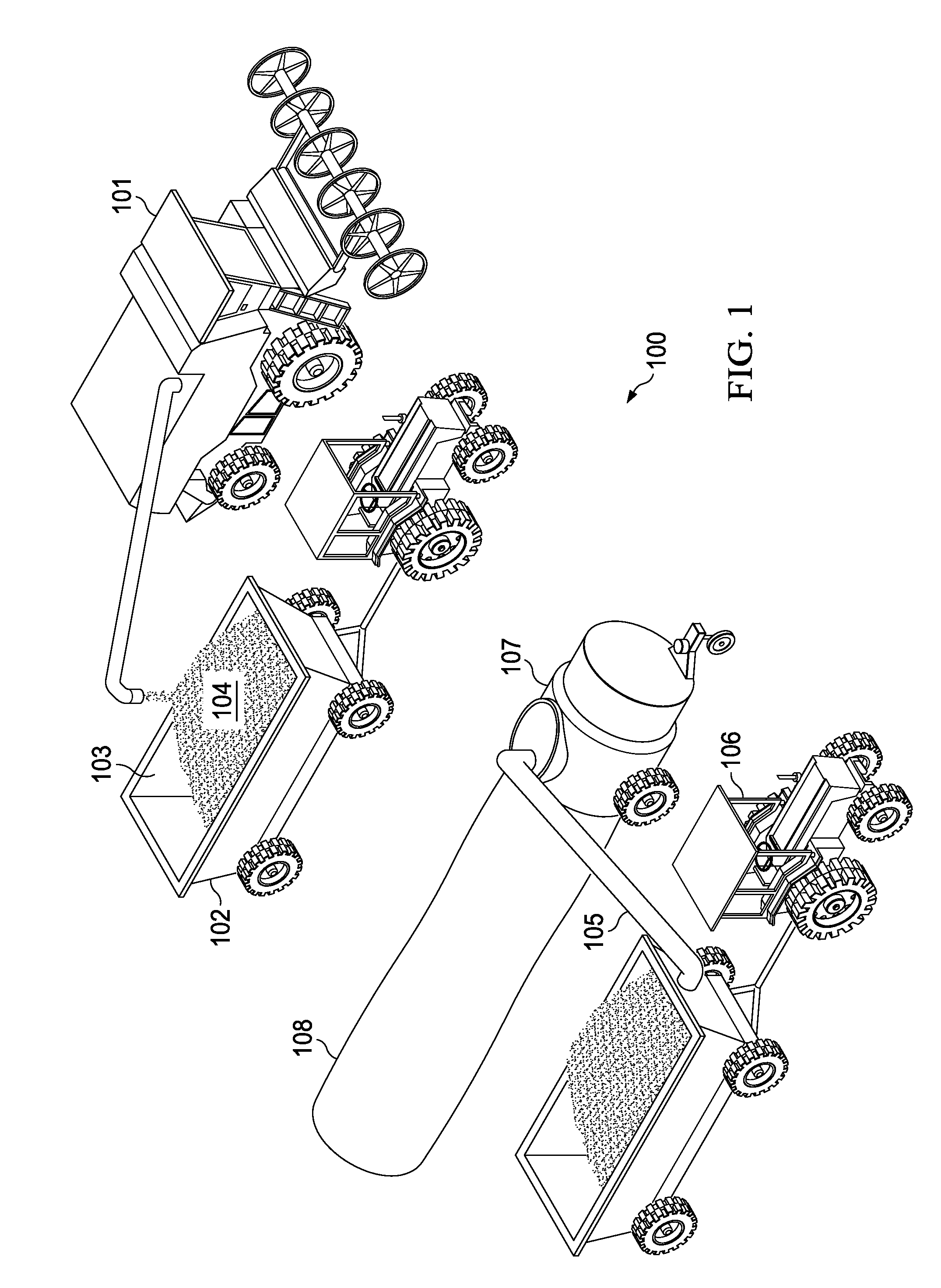 Intelligent grain bag loader