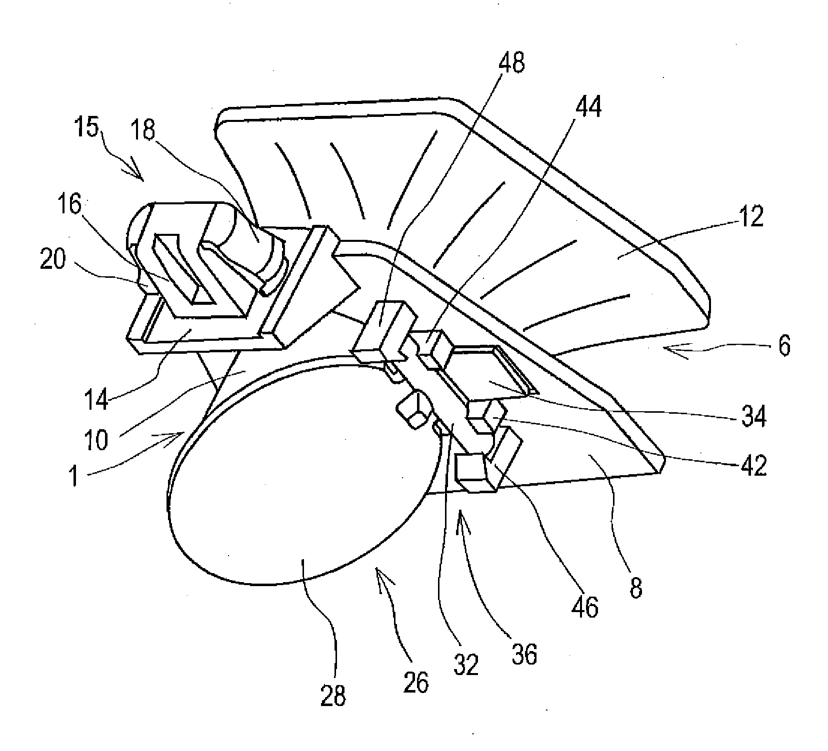 Foamable filling device