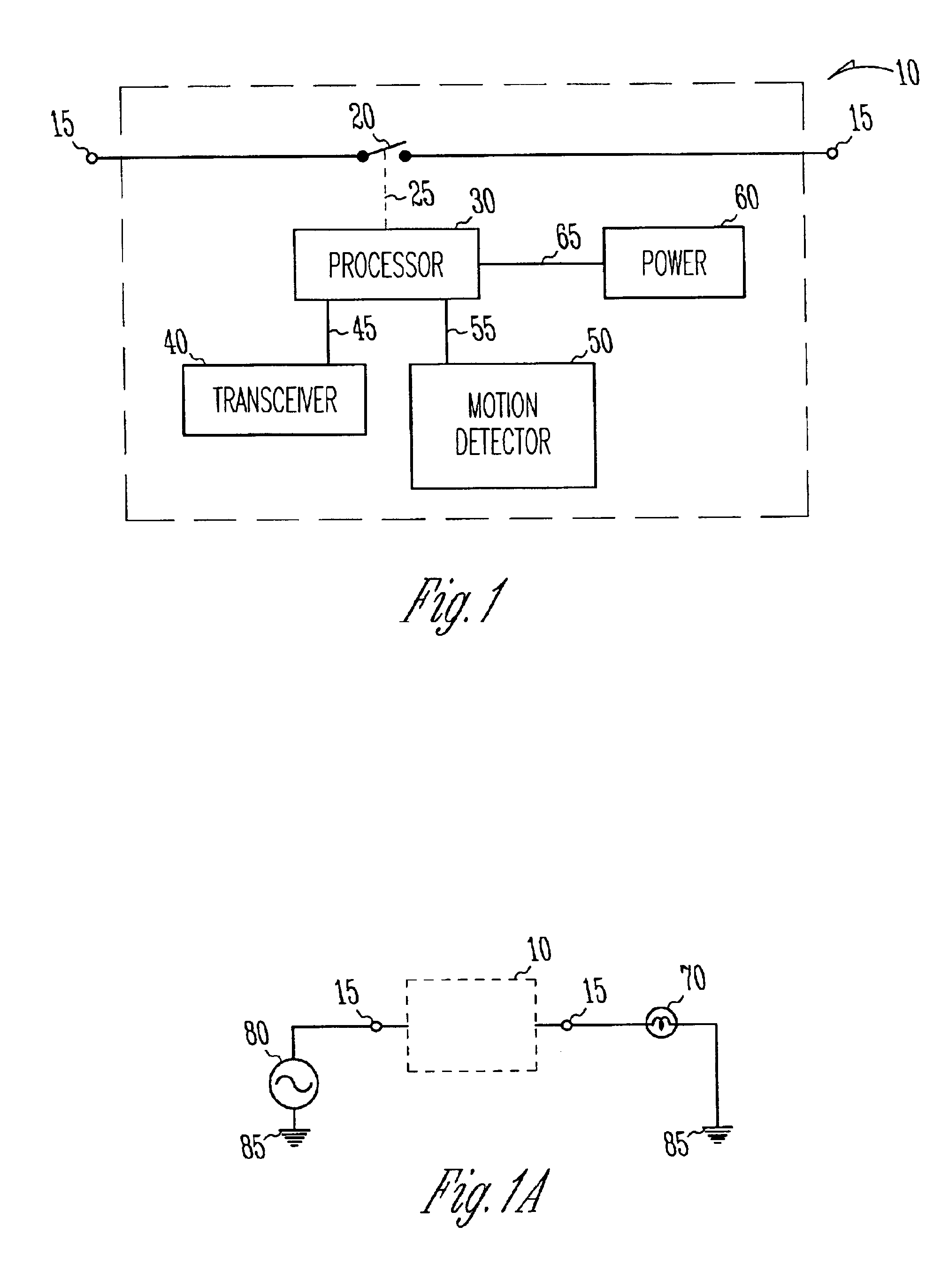 Electrical power control and sensor module for a wireless system