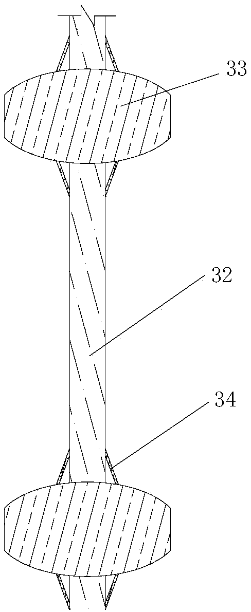 Large formwork narrow space wall body construction method based on integral assembly