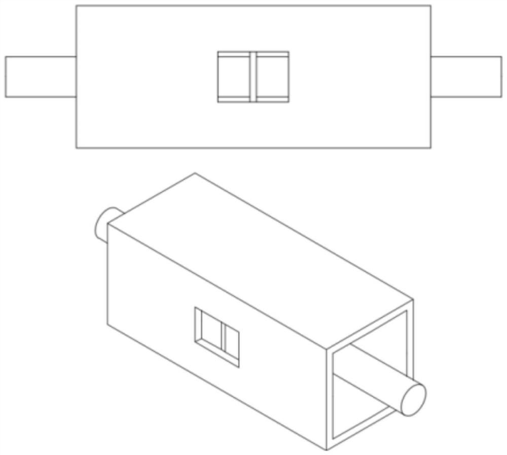 Composite test material with light transmittance changing along with humidity as well as preparation method and application of composite test material