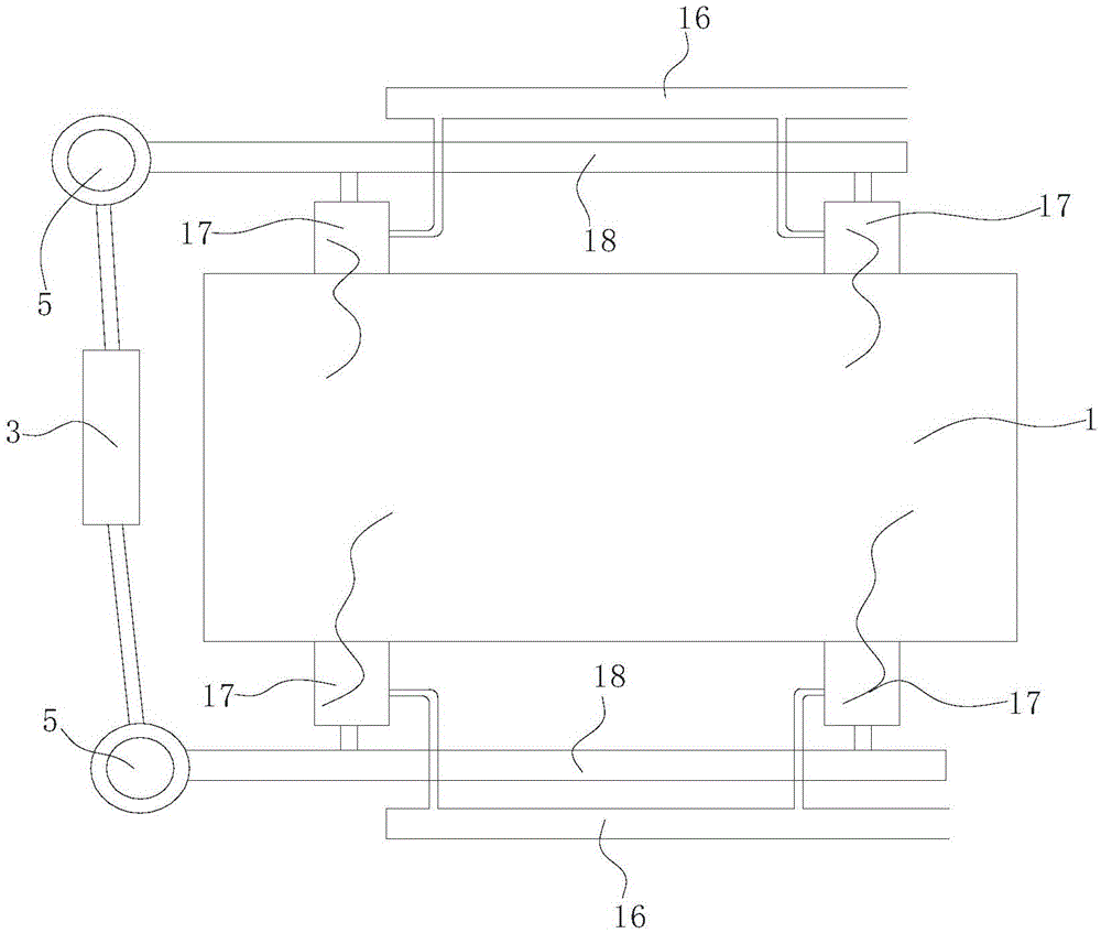 Low-oxygen low-nitrogen combustion system for coal-fired chain grate boiler