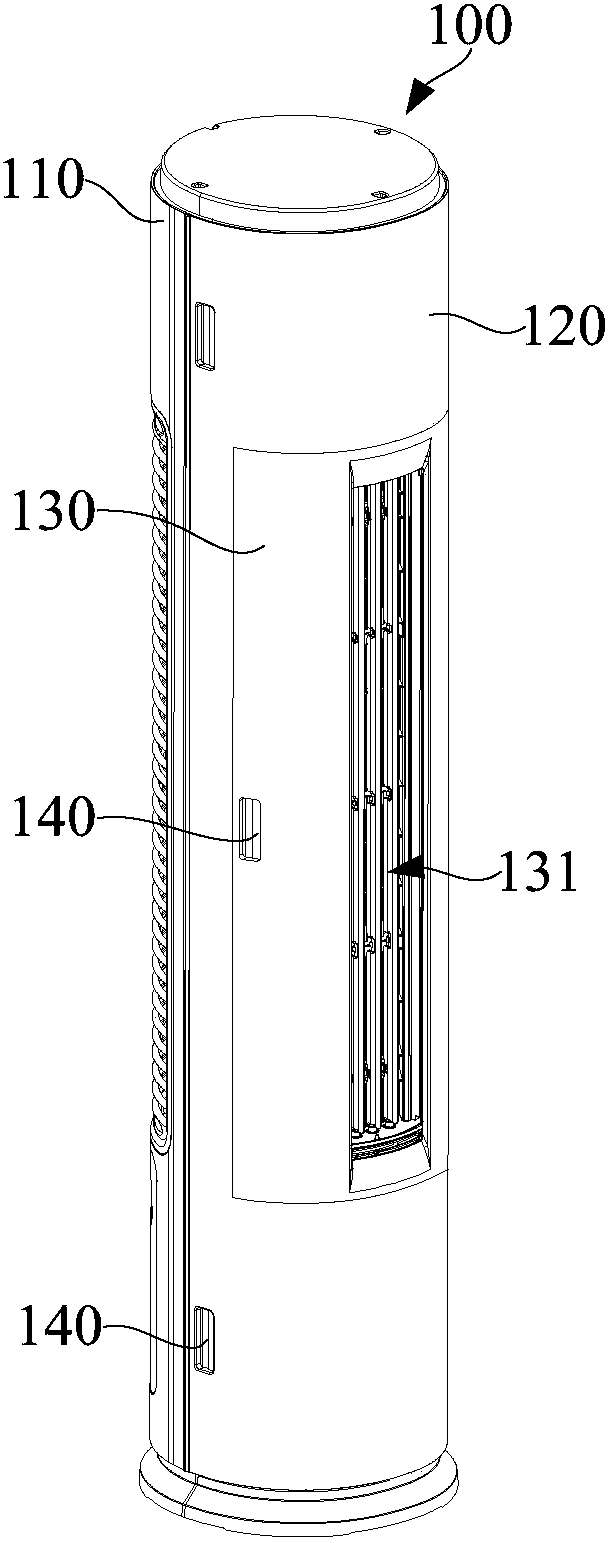 Cabinet air conditioner and air conditioner