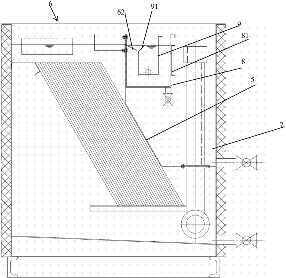 Collection mechanism of oil in concentrated liquid and oil-water separation device