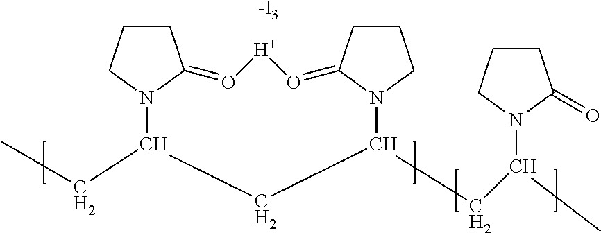 Slow-releasing ophthalmic compositions comprising povidone iodine