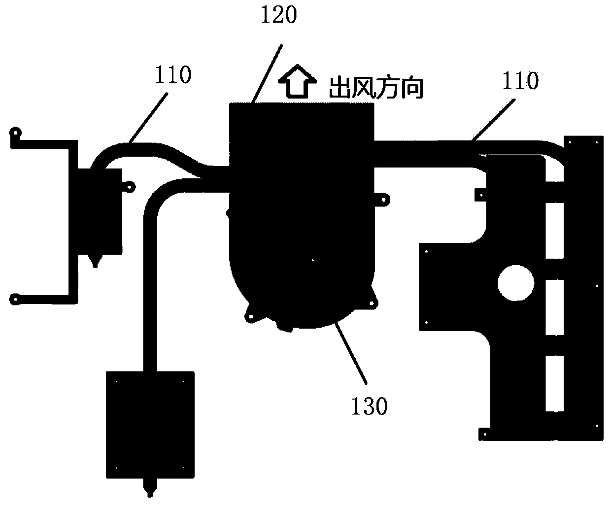 Equipment cooling device