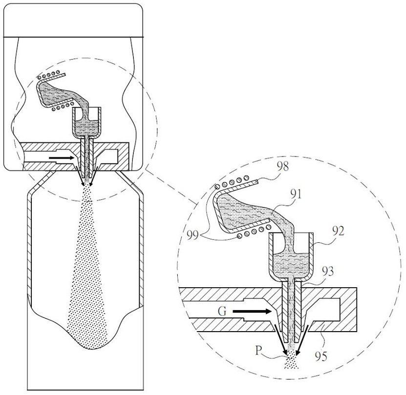 Metal piece processing equipment capable of continuously melting metal block and manufacturing method